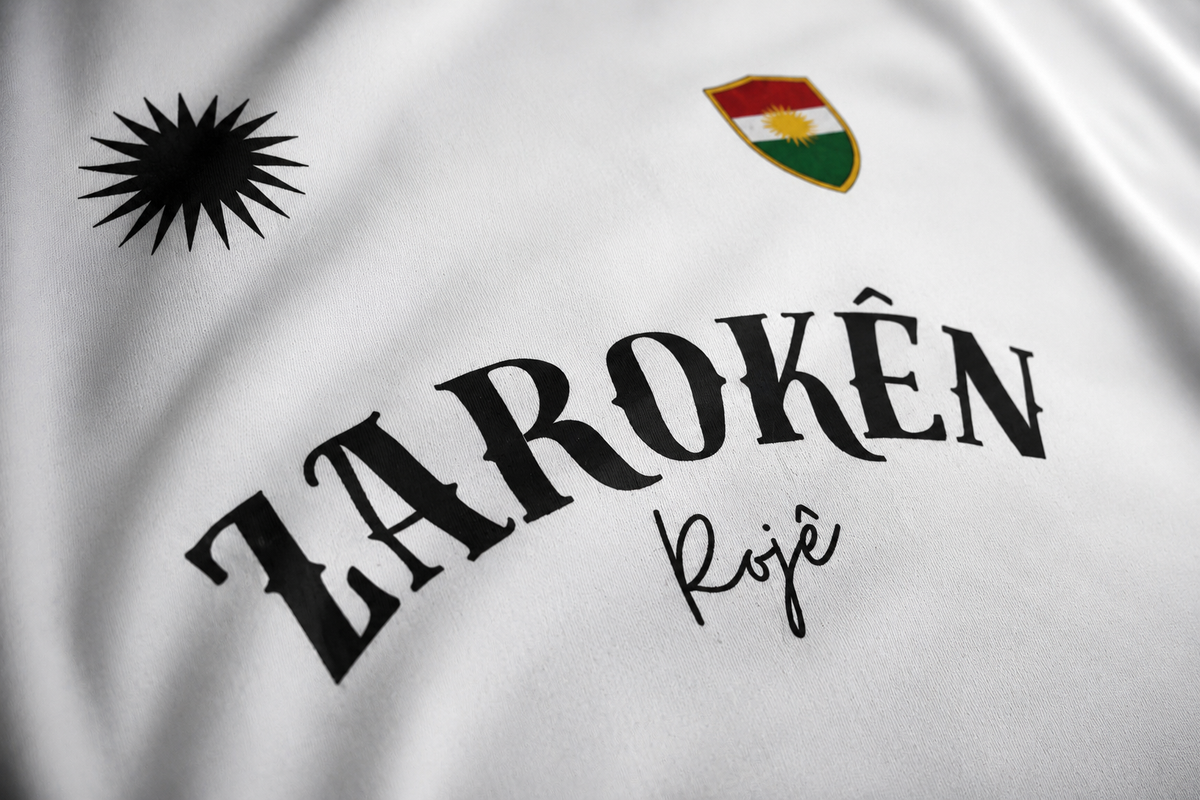 Zarokên Rojê Premium Shirt | Weiß